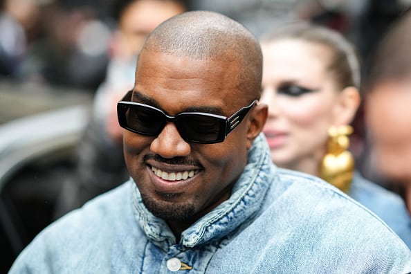 Ye is seen