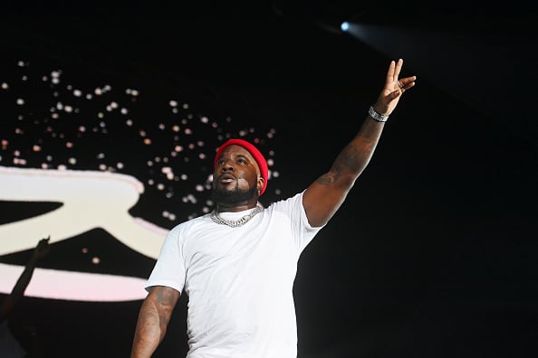 Rapper Jeezy performs onstage during "Legendz Of The Streetz" tour at BJCC on February 05
