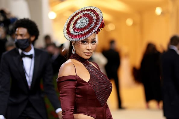 La La Anthony attends The 2022 Met Gala Celebrating "In America: An Anthology of Fashion" at The Metropolitan Museum of Art on May 02