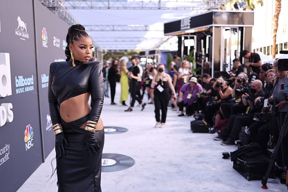 Chloe Bailey attends the 2022 Billboard Music Awards at MGM Grand Garden Arena on May 15