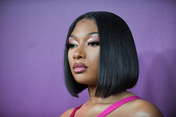 Megan Thee Stallion attends the premiere of STARZ season 2 of "P-Valley" at Avalon Hollywood & Bardot on June 02