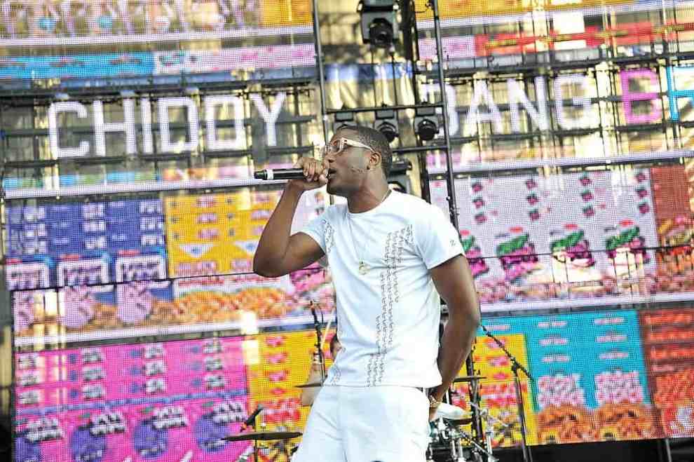 Chiddy Bang on stage in 2012