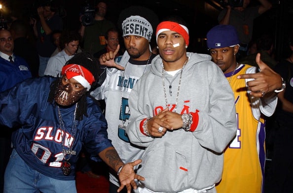 Nelly and the St. Lunatics during Michael Jackson Tribute Celebrating 30th Anniversary of His Solo Years at Madison Square Garden in New York City