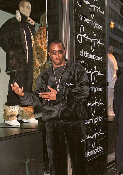 Sean P. Diddy Combs during Sean P. Diddy Combs at Unveiling of Bloomingdale's Fall 2000 Windows Featuring Sean John at Bloomingdale's in New York