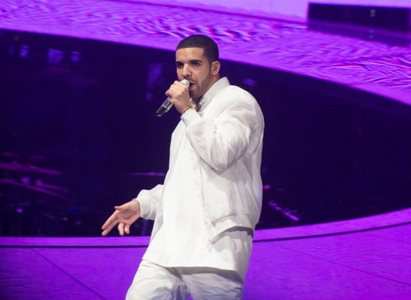 Drake performs at the "Would You Like A Tour?" Concert at Prudential Center on October 27