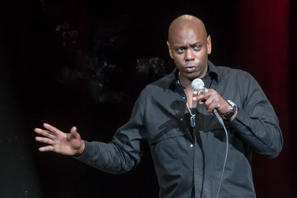 Comedian Dave Chappelle performs at Xfinity Theatre August 23