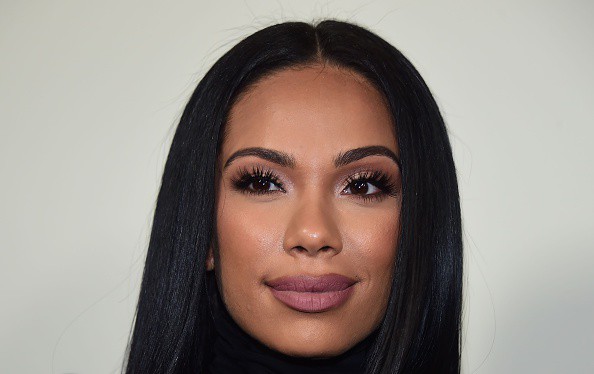 Model Erica Mena arrives for the premiere of the film 'The Perfect Match" in Hollywood