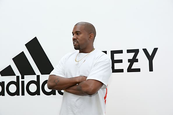Kanye West at Milk Studios on June 28