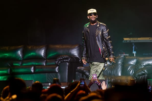 R. Kelly performs onstage at TD Garden on October 6