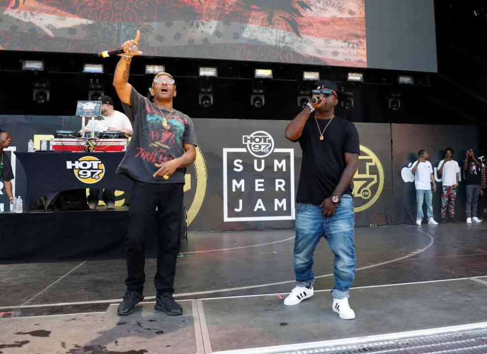 Prodigy and Havoc of Mobb Deep perform during the 2017 Hot 97 Summer Jam at MetLife Stadium on June 11