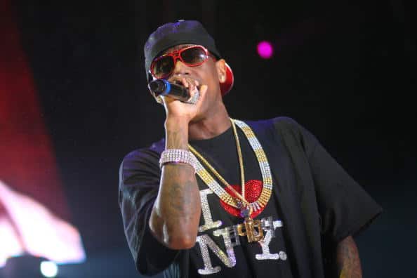 Rapper Fabolous performs onstage during the Hot 97 Summer Jam presented by Boost Mobile at Giants Stadium June 3