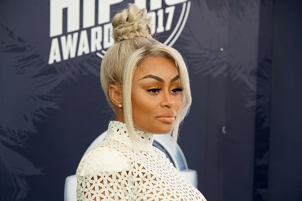 Blac Chyna attends the BET Hip Hop Awards 2017 at The Fillmore Miami Beach at the Jackie Gleason Theater on October 6