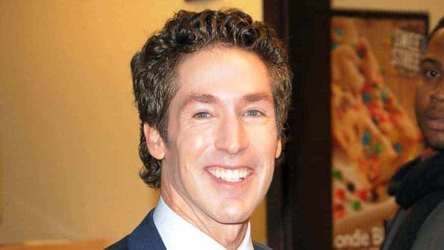 Joel Osteen smiling at the camera