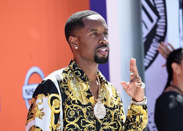 Safaree Samuels attends the 2018 BET Awards at Microsoft Theater on June 24