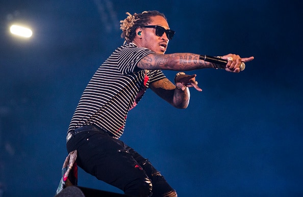 Rapper Future performs at the Festival dété de Québec on July 7