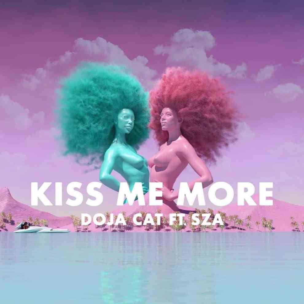 Doja Cat and SZA Pink and Purple single cover