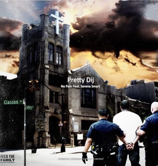 cover art for "no pain"