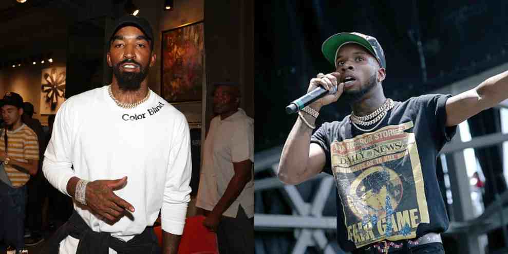 JR Smith and Tory Lanez