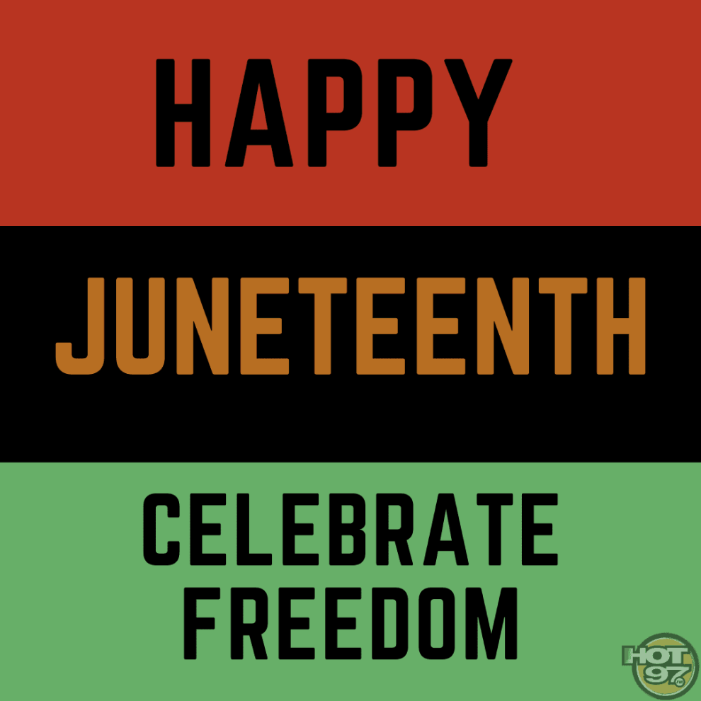 Happy Juneteenth Celebrate Freedom