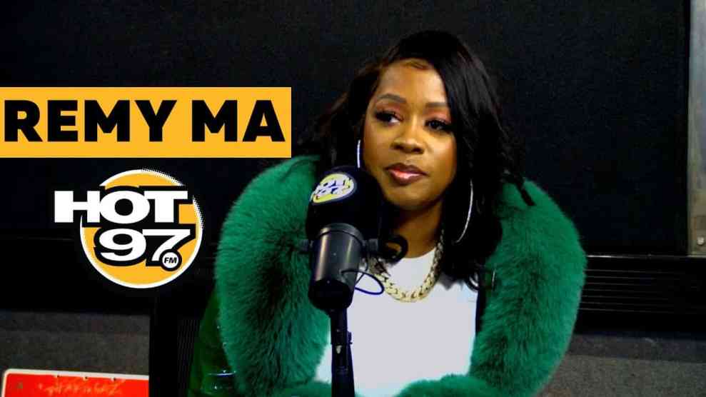 Remy Ma On Ebro in the Morning