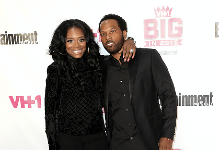 Actress Yandy Smith Harris (L) and Mendeecees Harris attend VH1 Big in 2015 With Entertainment Weekly Awards at Pacific Design Center on November 15
