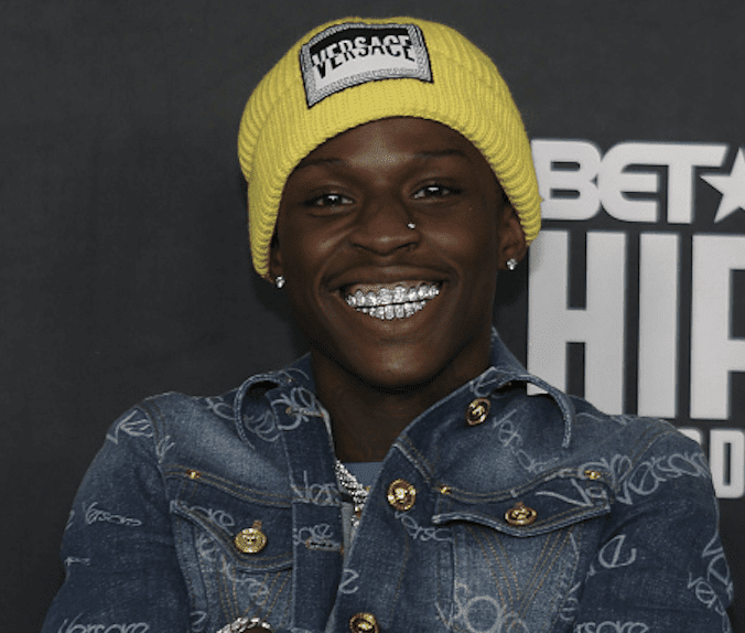 Quando Rondo arrives to the 2019 BET Hip Hop Awards on October 05