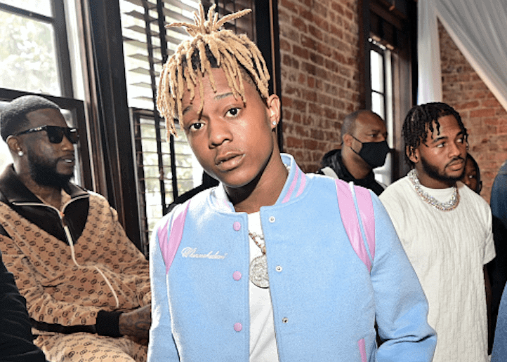 Rapper Metro Marrs attends Quality Control Pre-Game All Star Edition Brunch at Negril ATL on March 6