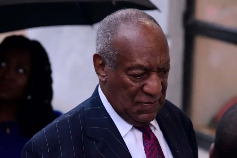 Bill Cosby Reacts During Sentencing by hanging head