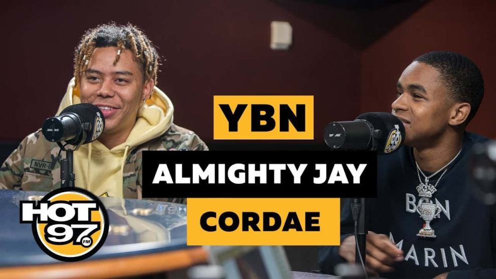 YBN Cordae & Almighty Jay on Hot 97 Ebro in the Morning
