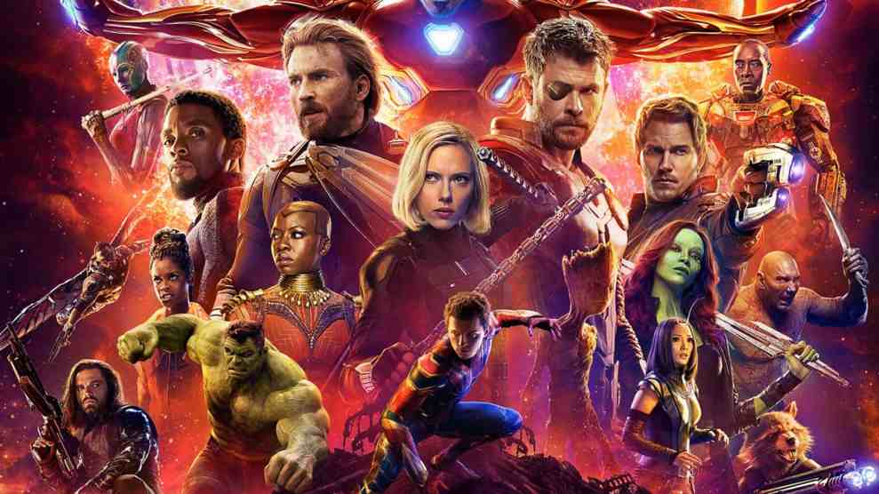 avengers infinity war (movie art)