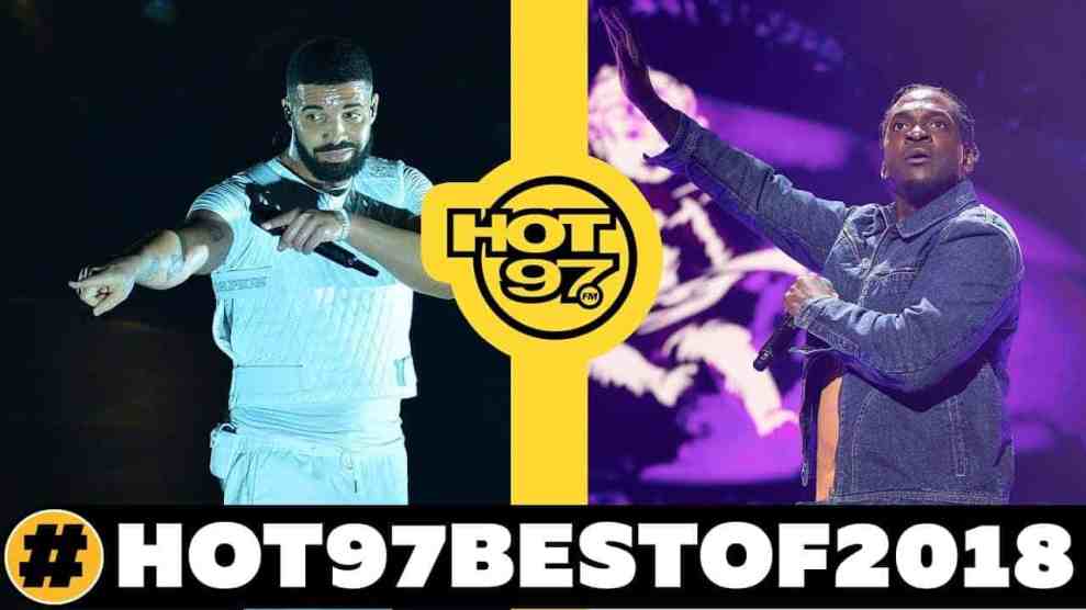 #Hot97Bestof2018 Pusha T & Drake