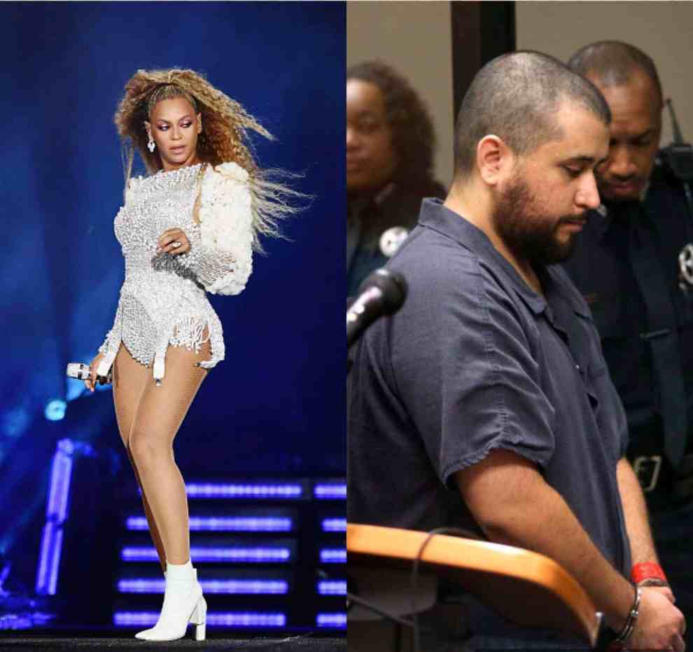 Beyonce at the On the Run Tour and George Zimmerman in Court