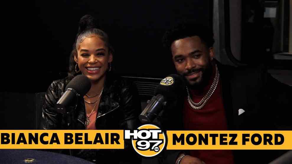 Bianca Belaire & Montez Ford On Ebro in the Morning