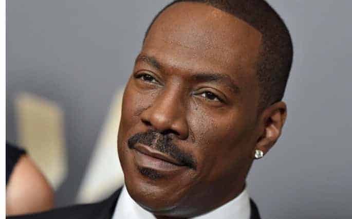Eddie Murphy on red carpet