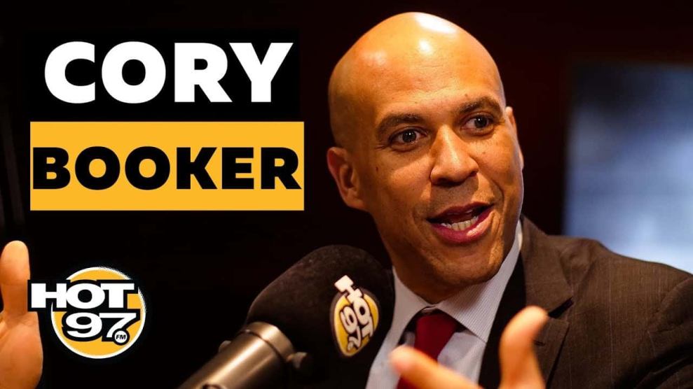 Cory Booker On Ebro in the Morning