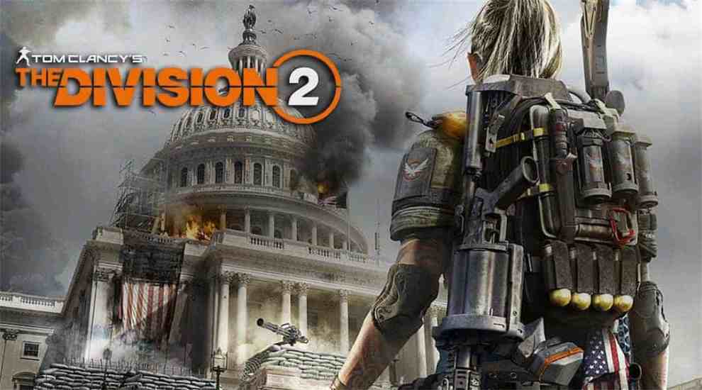 Division 2 Game cover art showing white house being attacked