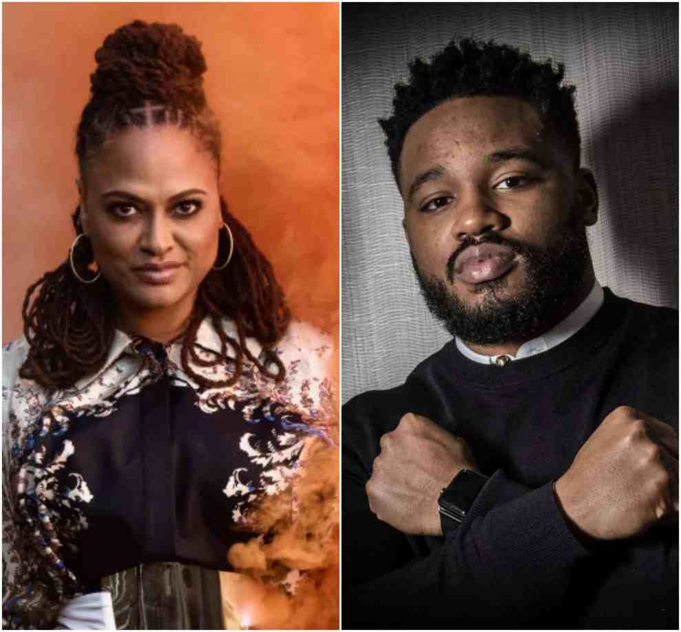 Split image of Ava DuVernay and Ryan Coogler