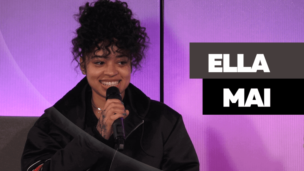 Ella Mai with Nessa on Hot 97