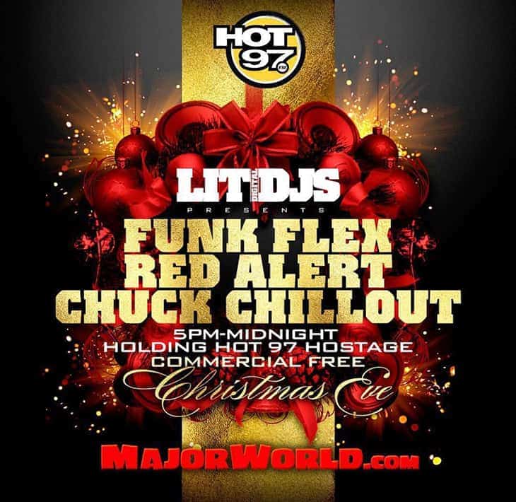 Hot 97 Funk Flex Red Alert Chuck Chillout Commercial Free Christmas Eve
