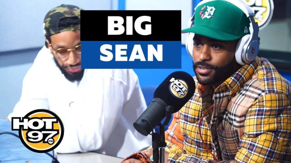 American Rapper Big Sean and Friend