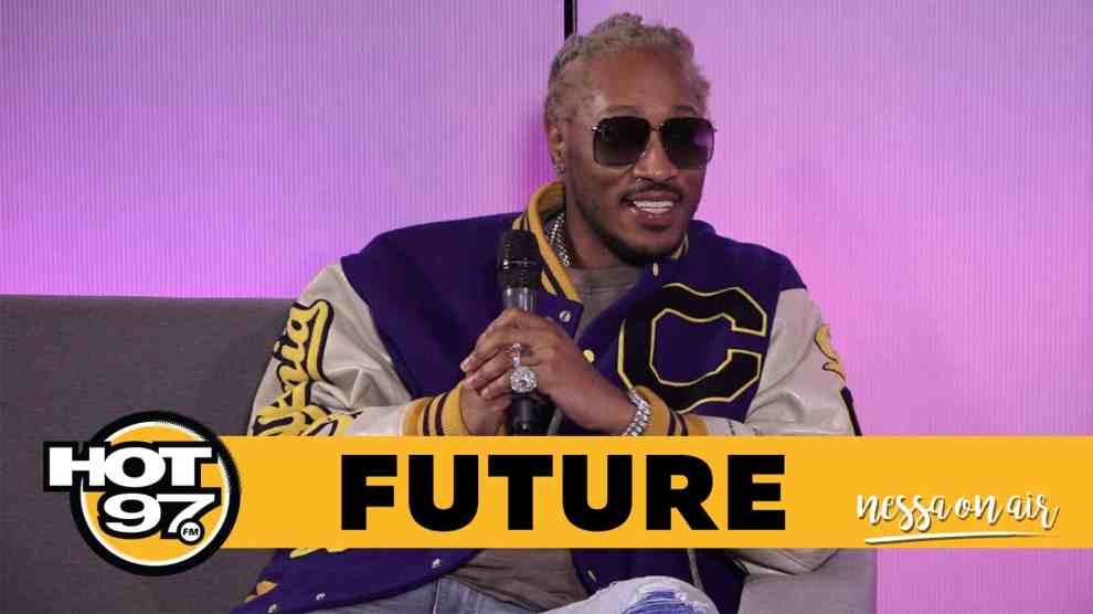 Future interviewing at hot 97.