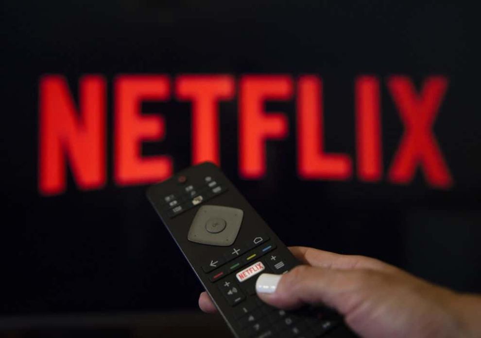 Netflix Logo and Remote