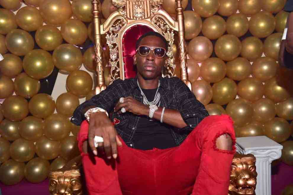 Rapper Young Dolph attends His Birthday Celebration at Gold Room