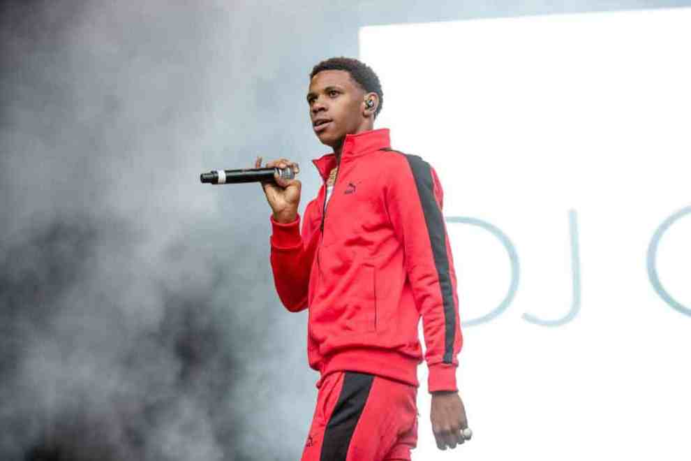 A Boogie performs at Lollapalooza