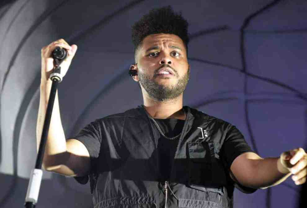 The Weeknd performs during Lollapalooza 2018 at Grant Park on August 4