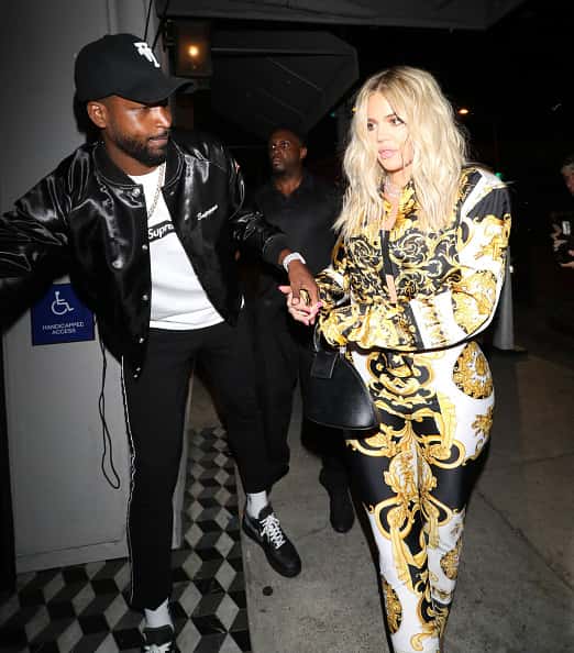 Khloe Kardashian and Tristan Thompson