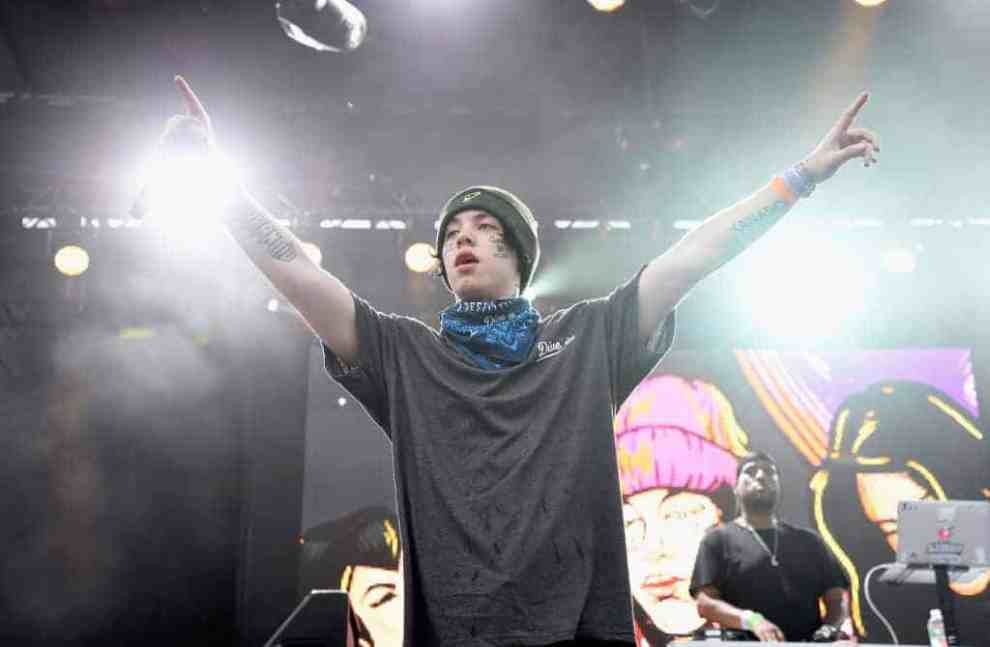 Lil Xan performs onstage during Day 1 of Billboard Hot 100 Festival 2018