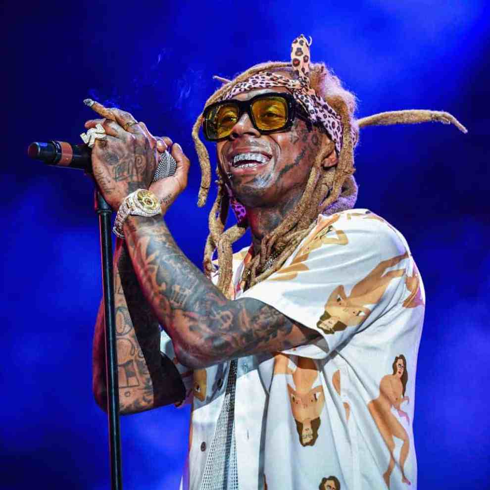 Lil Wayne performs during Lil WeezyAna 2018