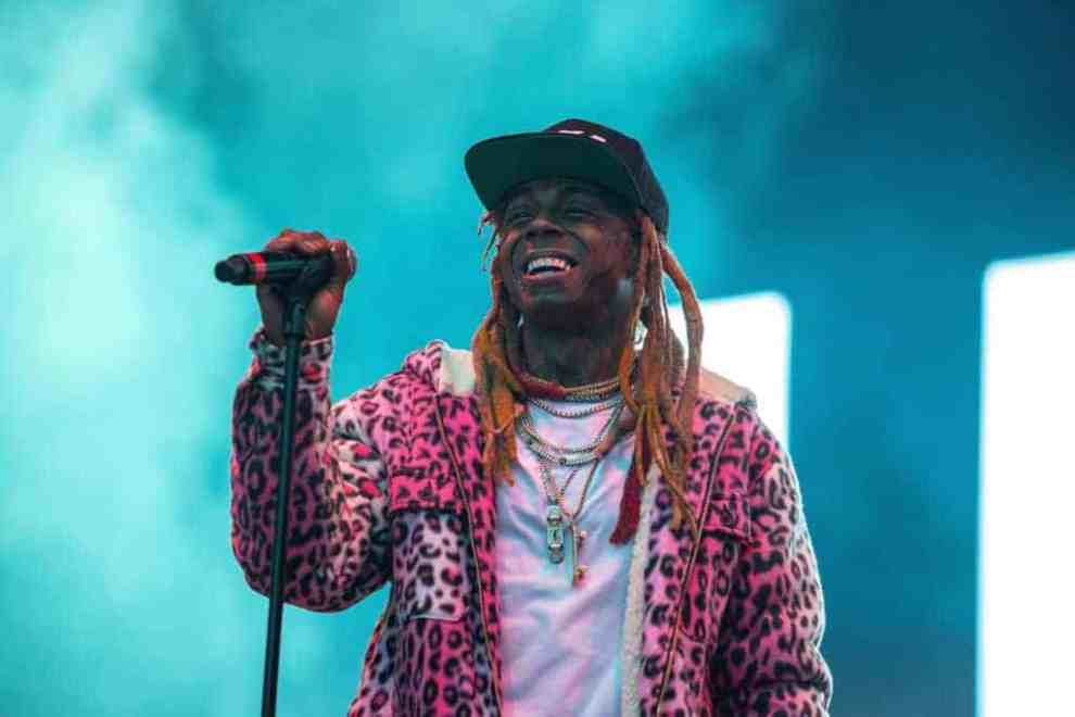 Lil Wayne performs at Bumbershoot at Seattle Center on August 31