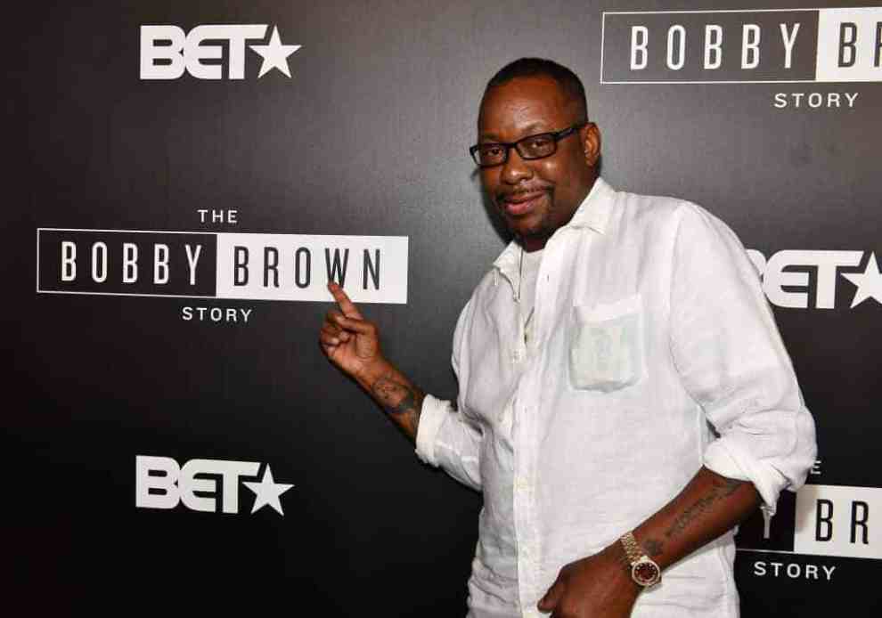 Bobby Brown attends BET The Bobby Brown Story premiere
